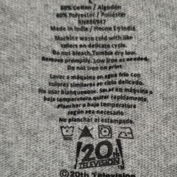 Gray Bob's Burgers T-Shirt, Size L - Picture 2 of 2